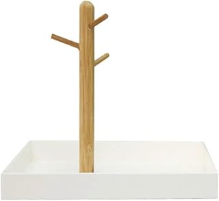 Key Jewelry Tray Wooden Branches Space-Saving Lightweight Multi-Functional Entryway Storage Tray