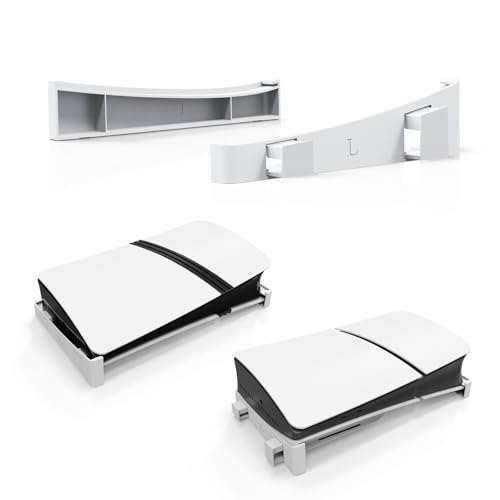 For PS5 Pro/PS5 Slim�p�X�^���h �{�̉��u�� �G�f�B�V�����p�x�[�X�z���_�[ �n�k�΍� ���M���P �V�^PS5 �p�����X�^���h �]�|�h�~ ���t���h�~ �ȒP�Ɏ��t���܂� �ʏ�łƃf�W�^���ŗ��Ή� (��) [���s�A���i]