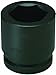Wright Tool 84834 2-1/8-Inch 6 Point Standard Impact Socket with 1-1/2-Inch Drive,Black