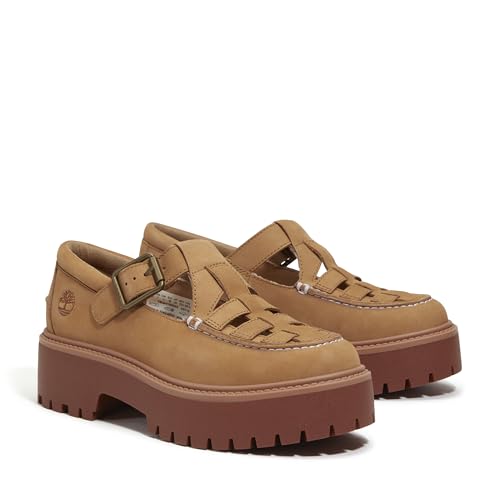 Image of Timberland Stone Street Platform Buckle Shoe