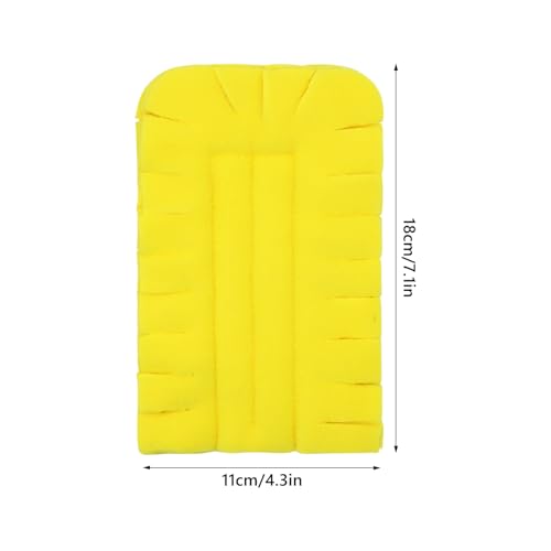 Image of Dohia Duster Refills Fleece Refills Hand Dusters Cleaning Reusable Duster Pads Washable Dusters for Cleaning Ceiling Fan Hardwoods Window Kitchen Floor ST4-CCX (Yellow)