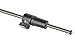 Nuremberg cello spike - Spike for cello - cone 24/26.5 mm - stainless steel rod Ø 10 mm - removable - plastic bulb - Made in Germany