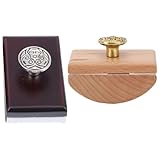 Mikikit 2 Stück Schnelltrocknendes Löschpapier mit Holzwischer für Füllfederhalter Kalligrafie...