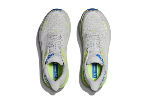 Image of Hoka Men's Clifton 9 Stardust /Electric Cobalt 14 Medium