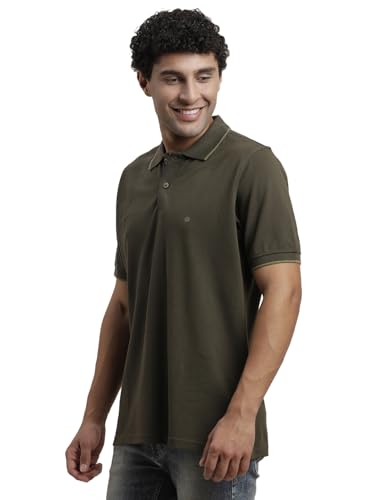 Image of Turtle Men Poly Cotton Solid Polo Tshirt || Cotton T-Shirt ||Polo T-Shirt