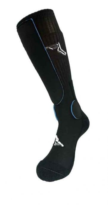 Knee High Painkillers Socks, USA Men's | Women's size (Shin protectors, Large), Black2