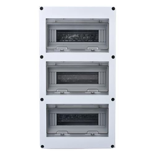 Caja de disyuntor de 36 vías en aleación PC/ABS de alta calidad para distribución