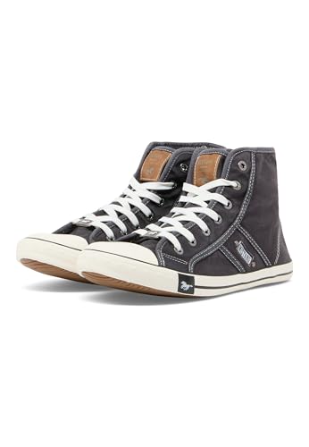 Mustang 1099-502-9, Zapatillas Altas para Mujer, Azul (Himmelblau 807), 38 EU