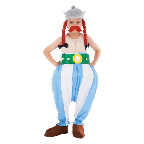 Chaks - Disfarces infantis da Obélix, conjunto de 5 peças, fantasia de , astérix e obélix, para carnaval e banda desenhada com