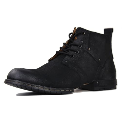 [OSSTONE]Be[W`bJu[c{voCNu[c Y US TCY: Men 8.5(M) US 42EU J[: XG[hvubN/OS-6015-2-Suede-Ante-Black-8.5-R