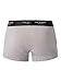 Ted Baker Men's 3 Pack Cotton Stretch Trunks, Grey Mix, M