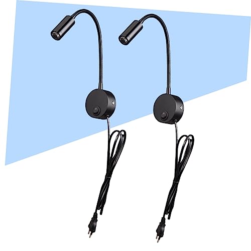 Lampe de lecture LED murale flexible Vaguelly éclairage ciblé chambre lot de 2 appliques - 7