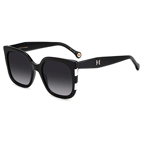 Carolina Herrera HER 0128/S Black White/Grey Shaded 54/21/145 women Sunglasses