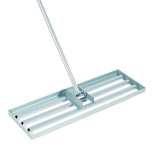 Coobing Heavy-Duty Lawn Leveling Rake 30