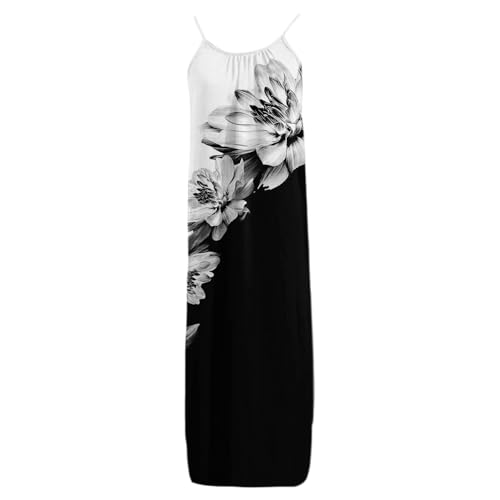 Image of HTHLVMD Backless Cami Dress Summer Dresses for Women 2026 Spaghetti Strap Dresses Womens Solid Color Backless Cami Dress