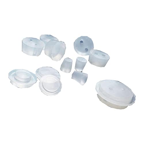 Bouchon en silicone Saint-Gobain 4120-0009 de taille 9 pour laboratoires