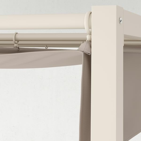 Image of ProTuning HAMMARON Pergola, grey-beige /dark grey-beige, 300x300 cm