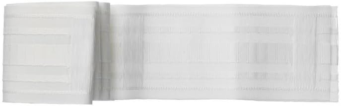 IKEA Kronill Gathering Heading Tape for Making Pleated Curtains, 3 Inch, White Polyester
