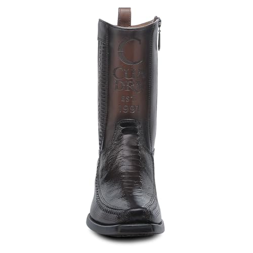 Cuadra Men's Cowboy boot in genuine ostrich leg leather 1J2KPT3
