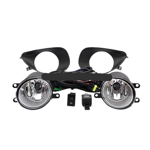 Feu antibrouillard avant pour Yaris 2006-2010 paire de phares de pare-chocs avec calandre grille