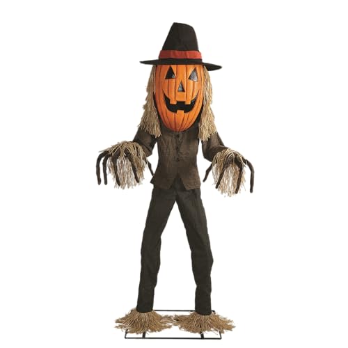 Animatronic XL Jack O'Lantern 182 cm citrouille lumineuse d'intérieur