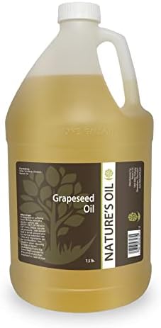 Soapeauty Cold Pressed Grapeseed Oil – 100% Pure & Natural, 4 Fl Oz