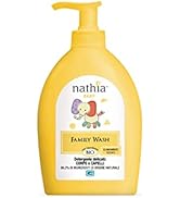 Nathia Family Wash Nettoyant pour le soin du corps et des cheveux, idéal pour toute la famille...