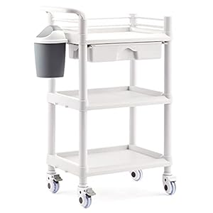 YJYJY 5F7 Salonwagen Kosmetikwagen mit Schublade