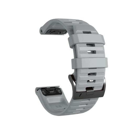 [SRMVRNKNNK] Fit For Fenix 7X Pro �Ή��V���R���X�g���b�v Fit For Instinct 2X/6X 6 Pro 5 5X Plus 3HR Fit For Epix Pro �E�H�b�`�o���h(Gray 1,QuickFi