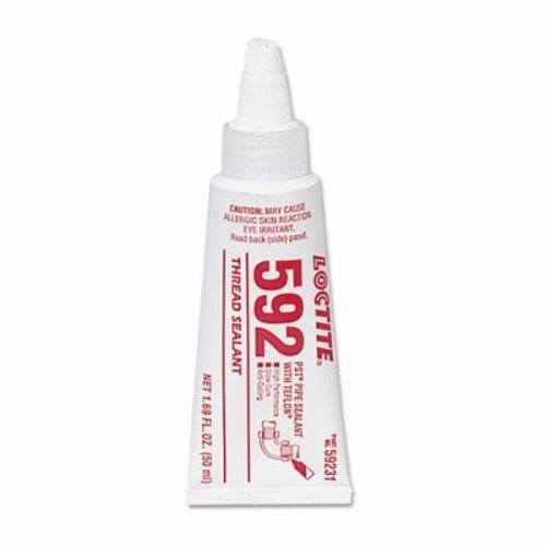 Loctite PST 592 One-Part Pipe Thread Sealant, 50 mL Tube, Paste, White, 1.21