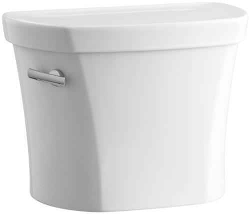 Kohler K-4841-UT-0 Wellworth 1.28 gpf Tank, 14-inch Rough-In with Insuliner and Tank Cover Locks, White