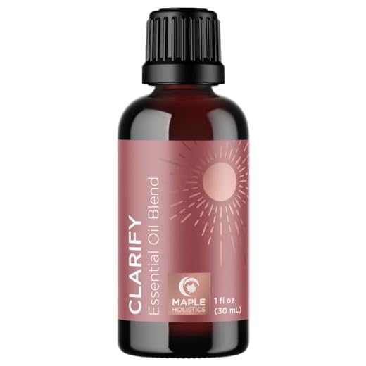 Clarify Headache Essential Oil Blend - Aromatherapy Blend Essential Oils for Diffusers for Home and Travel for Tension Headaches and Fogginess with Refreshing Peppermint Rosemary and Lavender Oils