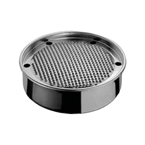 Grattugia Formaggio Bari In Acciaio Inox Tonda Cm 18 Con Contenitore