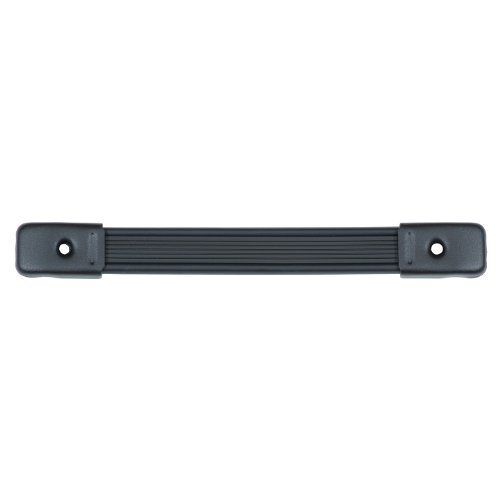 Reliable Hardware Company RH-0580TB-A Cabinet Heavy Duty Strap Handle, Black End Caps