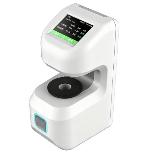 guoyjmm Portable Haze Meter, Touchscreen Transmittance Haze Tester, ASTM & ISO Standards, Mass Storage, Thickness ≤40mm, for Thin Films,Glass,Diffusion Plate DH12