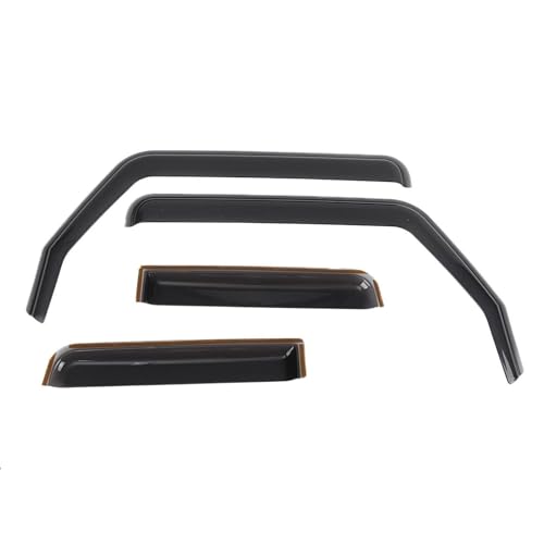 Déflecteur de pluie pour Jeep Wrangler JL 4 portes 2018-2020 | Pare-soleil de fenêtre latérale