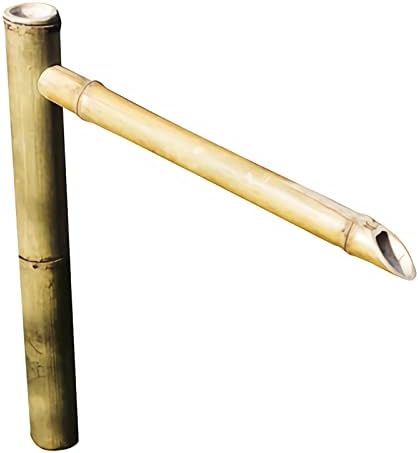 ZXHStore Bamboo Feng Shui Water Fountain Outdoor Landscaping Water Circulation System Decoration Garden Feature Spout
