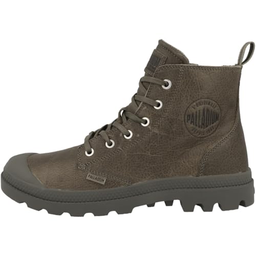 Pampa Zip LTH ESS Palladium les bottines marron en cuir idéales pour voyager léger