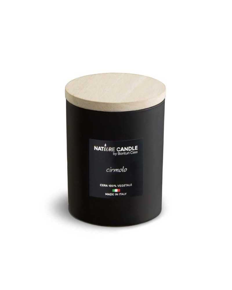 Scrigno Grande Nature Candle Linea DOLOMITI - cirmoloBox: 1 Candela 200 gr. + 1 Candela 380 gr. + 1 profumatore 200 ml