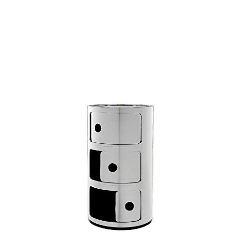 Kartell Componibili Drawer, Pack Of 1, Silver #TOP2