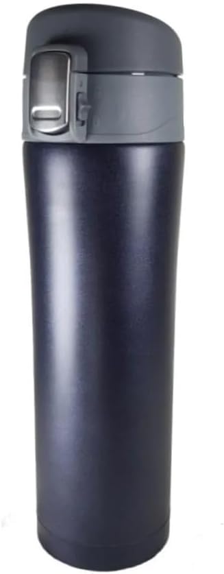 Garrafa Térmica Inox 500ml Squeeze Com Trava Para Academia Campin...