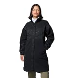 Columbia Womens Cloud Point Long Fleece, Black, X-Large