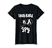 This Girl Is A Spy Costume Investigate Detective T-Shirt