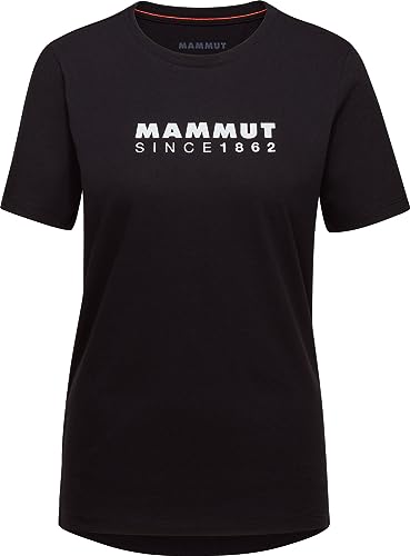 T-Shirt Mammut Core Femme Respirant avec Grand Logo Poitrine Confortable