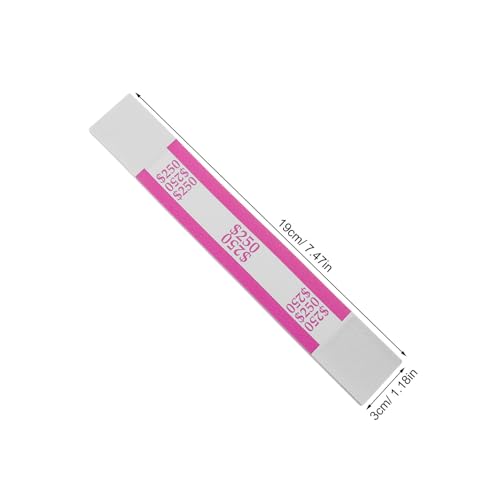 Bandas autoadhesivas para billetes en colores surtidos para bancos y comercios (400 uds.) 3