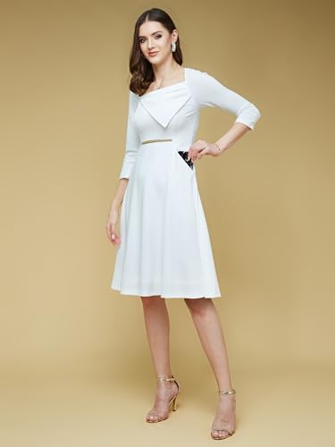 Image of Life With Pockets Women's Collared Sleeveless's Bodycon Knee-Long Dress