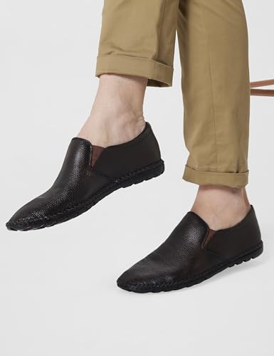 Image of Mochi Men Leather Men Flat Shoes (19-3841)