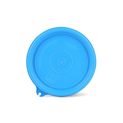 Image of Spare SM Tiffin Lid Compatible with Milton Stack Pack Stainless Steel Tiffin | Fits 200ml, 350ml & 500ml Containers | Leak-Proof Replacement Lid | BPA-Free | Cyan (Only Lid)