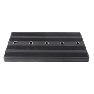 【Superior Durability】: Crafted from high-toughness and high-hardness PE material, this guitar pedal board offers exceptional resistance against compression and impact. Its rugged construction ensures long-lasting durability, allowing you to confident...