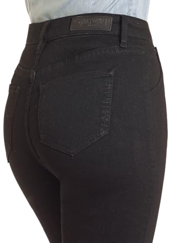 Rock & Roll Denim Women's High Rise Black Bootcut Jeans4